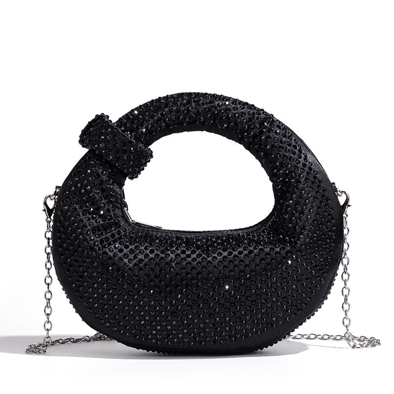 Chic Rhinestone-Embellished Handbag LoungeYard — product view 6