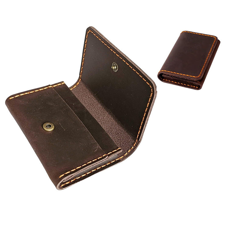 Compact Leather Cardholder LoungeYard — product view 6