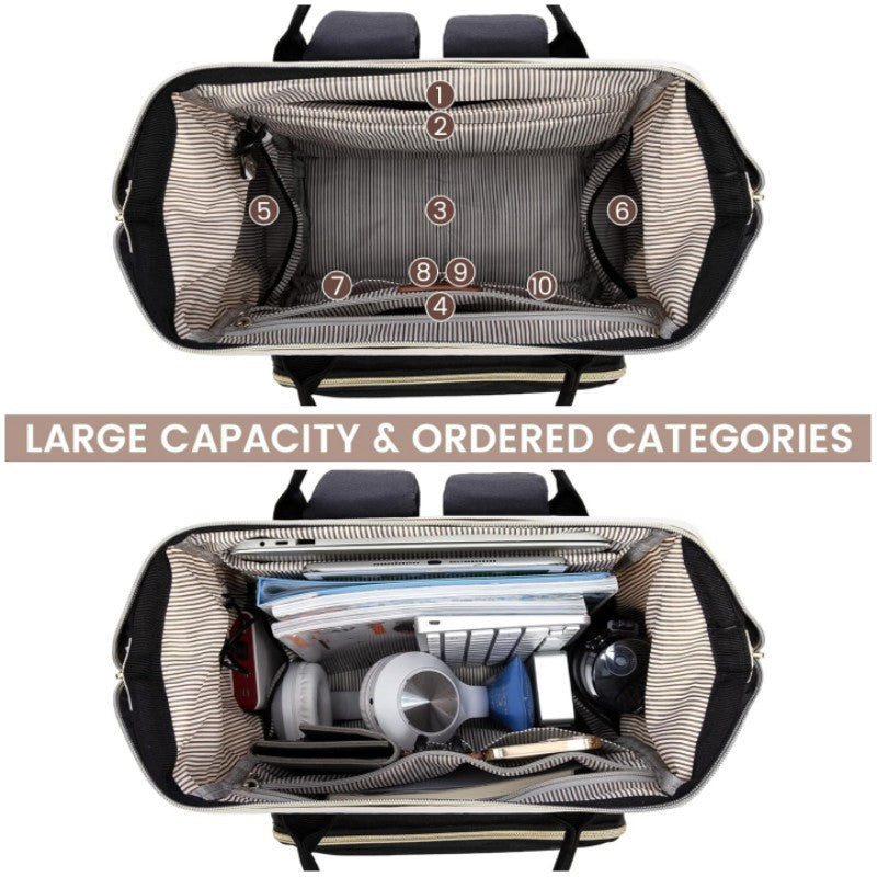 Stylish Multi-Functional Backpack LoungeYard — product view 2
