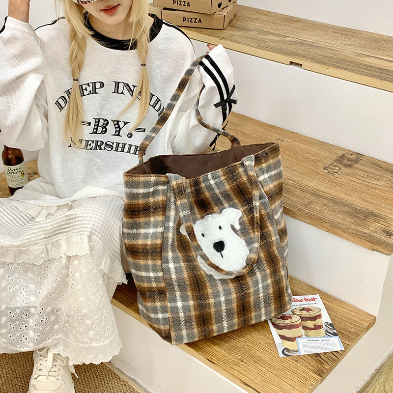 Playful Patterned Tote Bag — product view 4