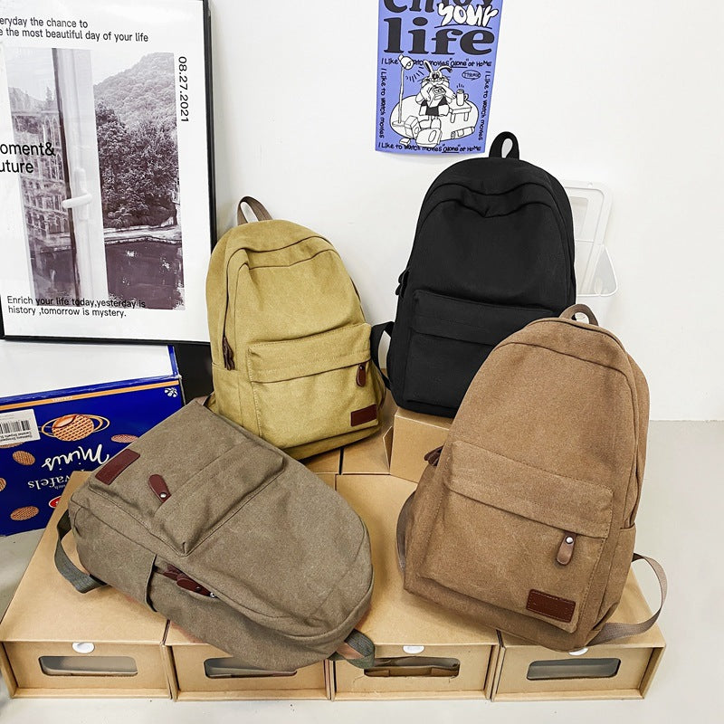 Classic Canvas Backpack LoungeYard — product view 4