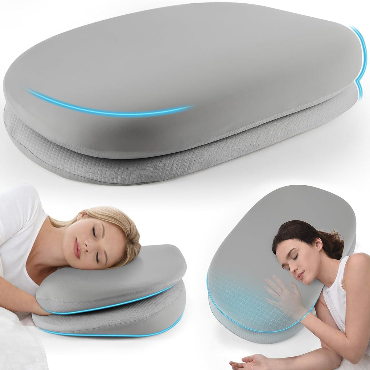 ergonomic sleeping pillow LoungeYard — product view 4