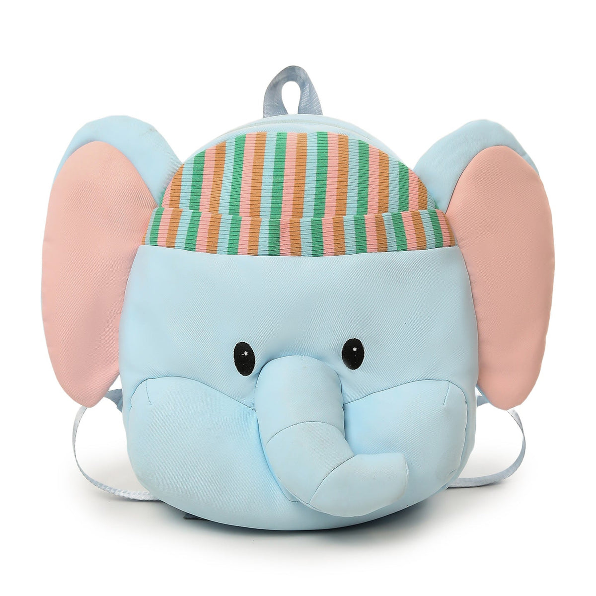 Cute Elephant Shaped Plush Backpack LoungeYard — product view 5