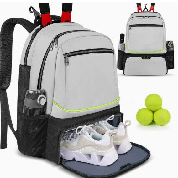 Sports Gear Backpack with Shoe Compartment LoungeYard — product view 7