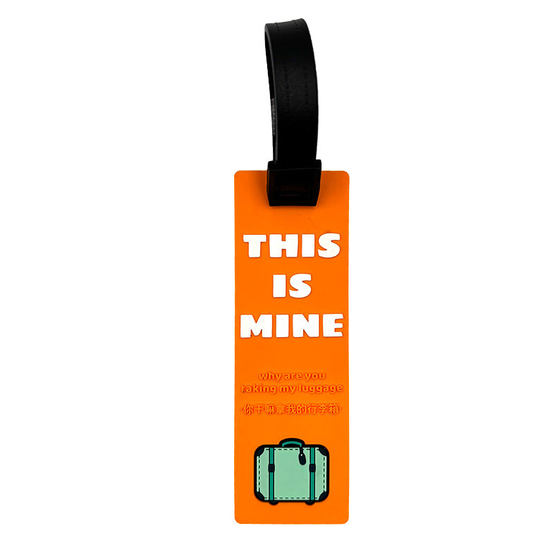 Unisex Personalized Travel Luggage Tag LoungeYard — product view 4