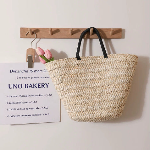 Large basket bag with sturdy handles LoungeYard — product view 6