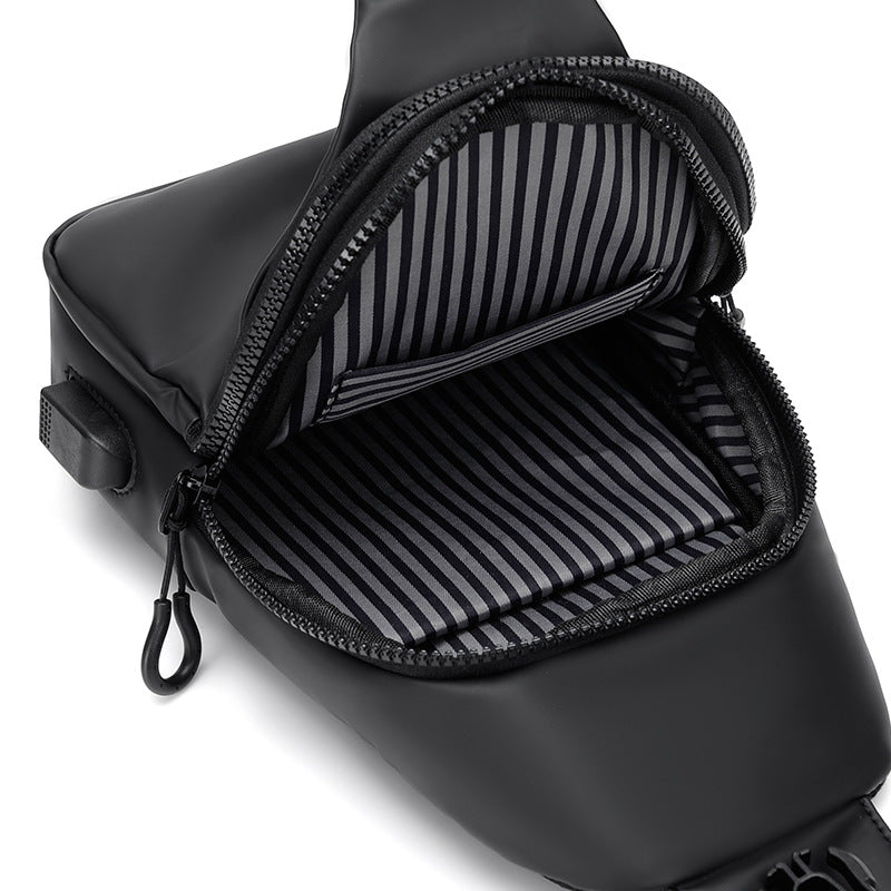 Modern Waterproof Sling Backpack LoungeYard — product view 3