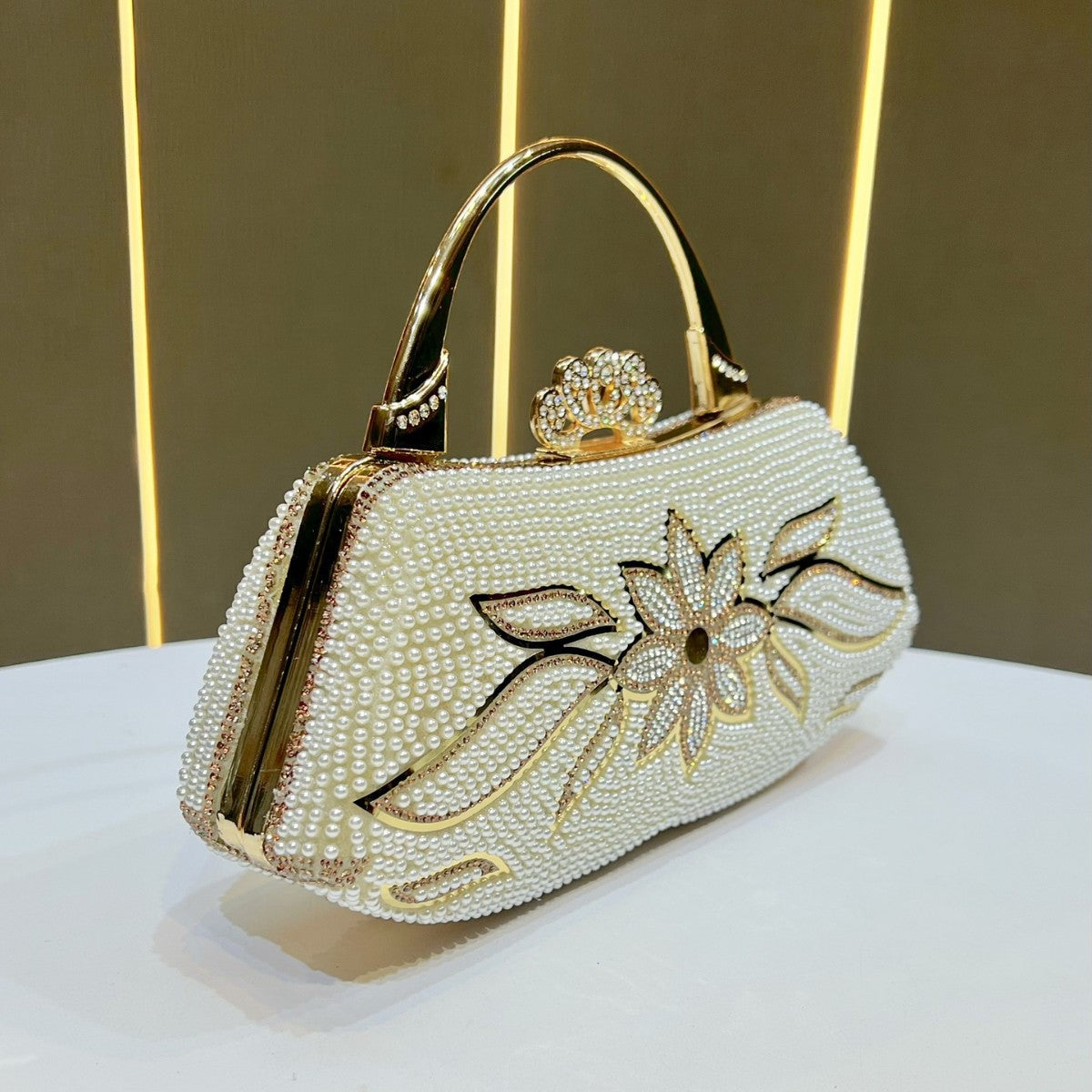 Luxury Beaded Evening Handbag — product view 2