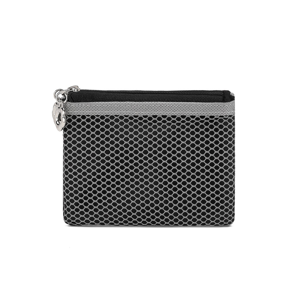 Stylish Mesh Zip Pouch — product view 5