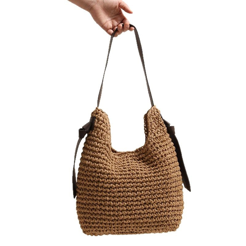 Fashionable Handmade Shoulder Bag Made of Natural Material LoungeYard — product view 5
