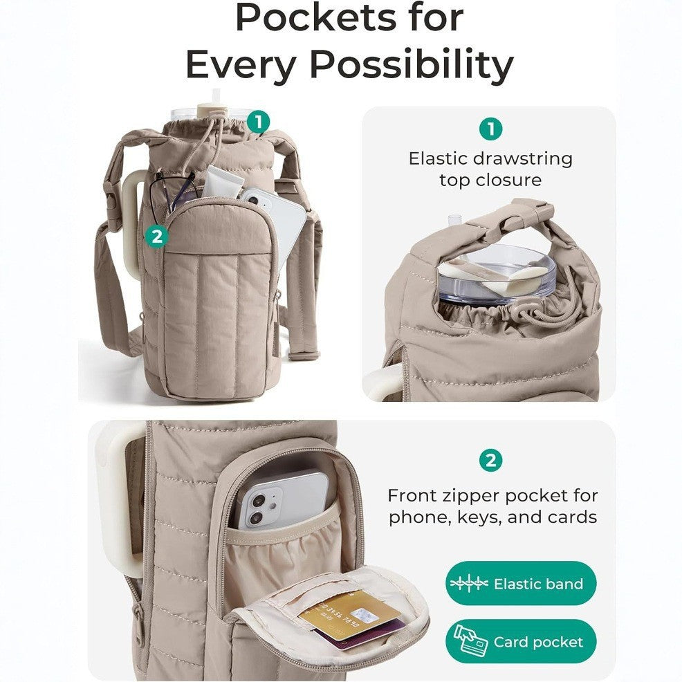 Insulated Bottle and Food Bag LoungeYard — product view 3