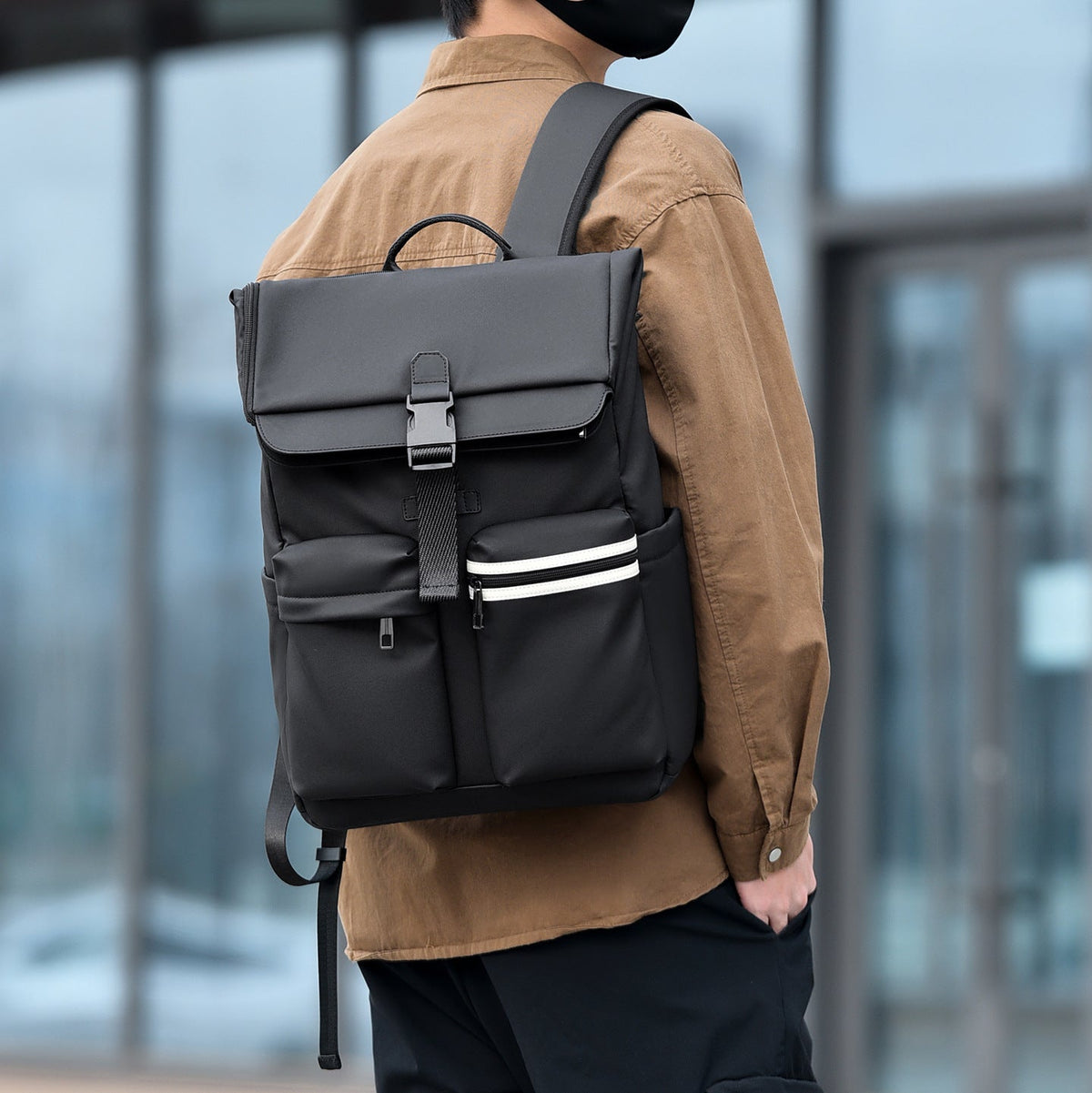 Durable Multi-Functional Travel Backpack LoungeYard — product view 1