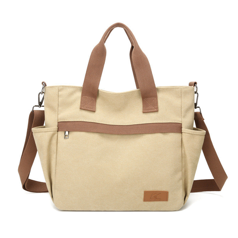 Versatile Everyday Shoulder Bag with Multiple Compartments LoungeYard — product view 5