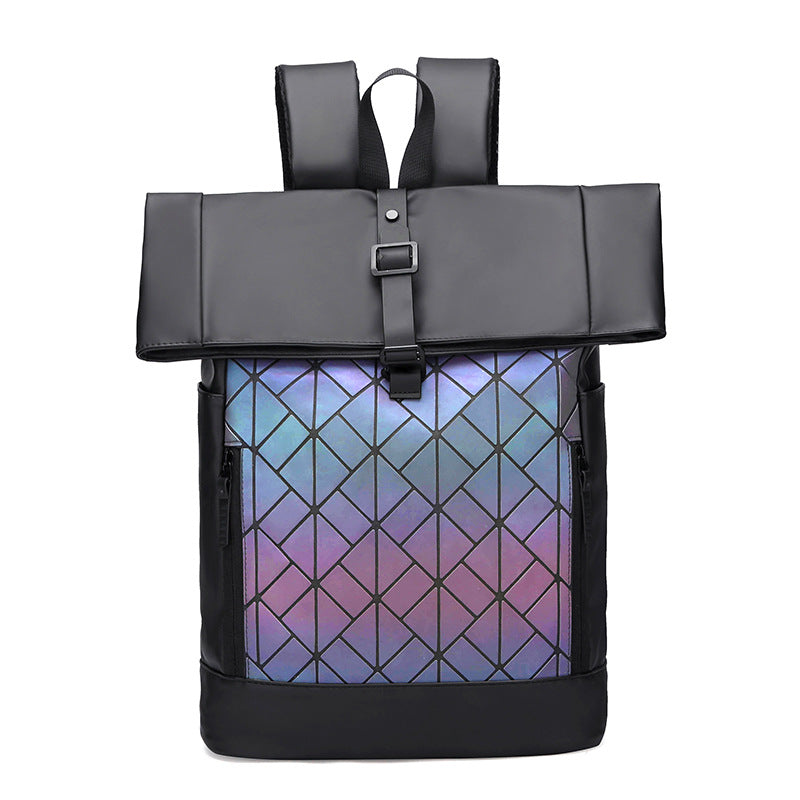 Modern Geometric Pattern Backpack LoungeYard — product view 5