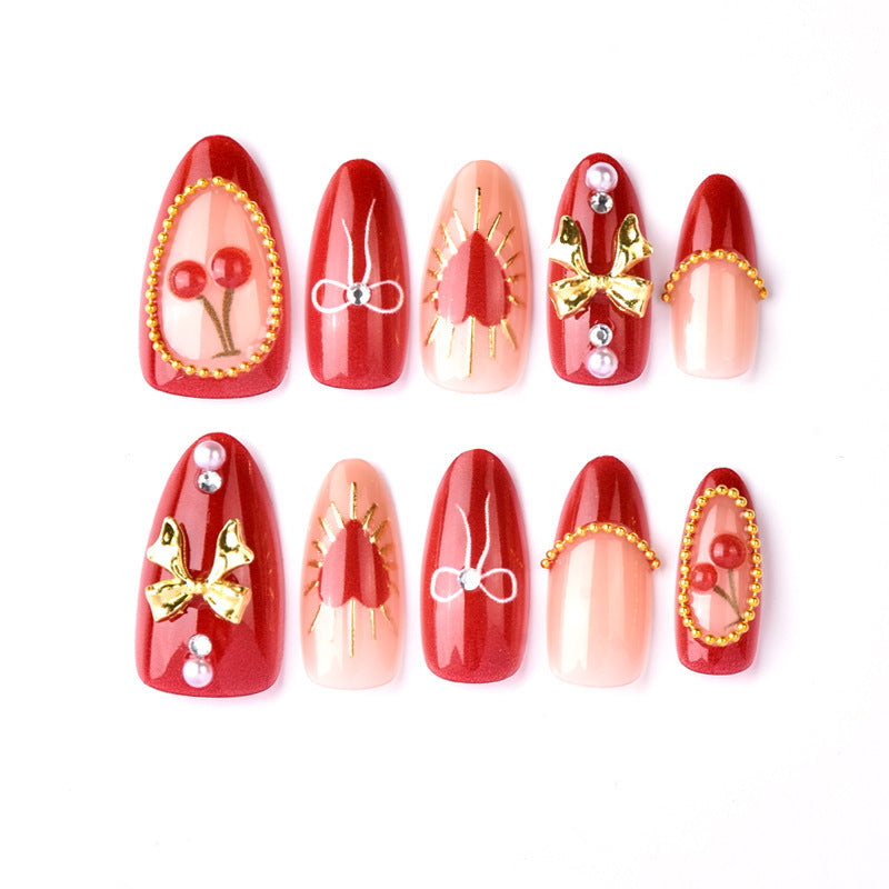 Artistic Abstract Press-On Nails — product view 2