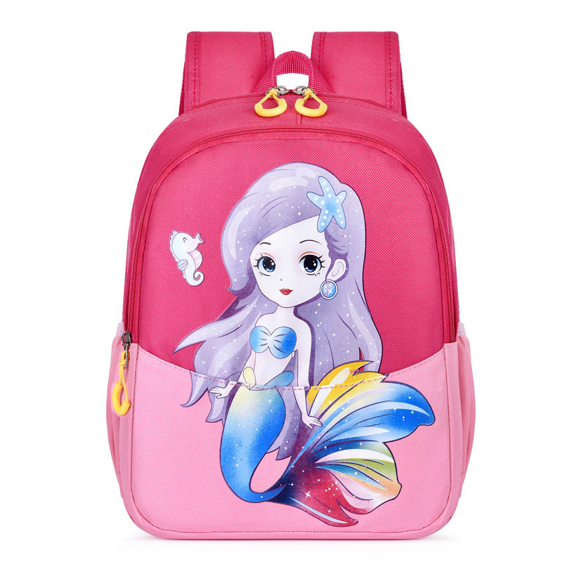 Mermaid-Themed School Backpack LoungeYard — product view 3