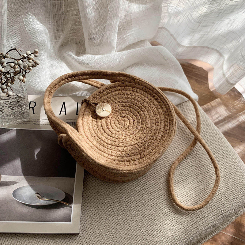 Round Fabric Bag LoungeYard — product view 3