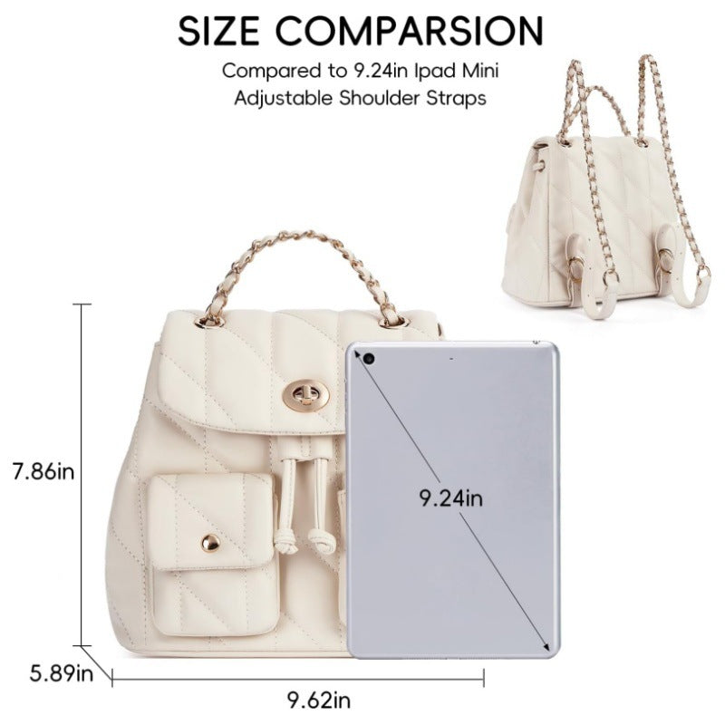 Chic Backpack-Handbag LoungeYard — product view 3