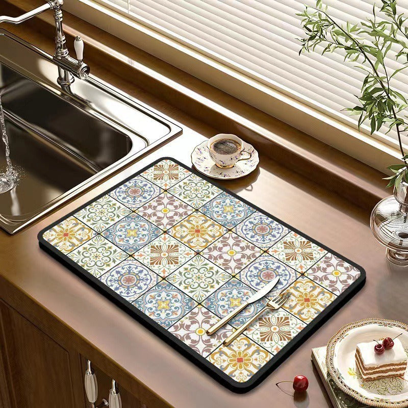 Decorative Kitchen Counter Mat — product view 6