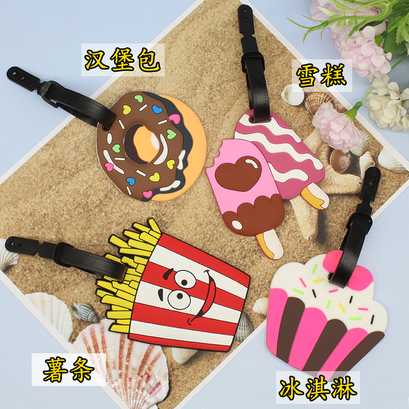 Unisex Creative Luggage Tag with Candy Design LoungeYard — product view 1