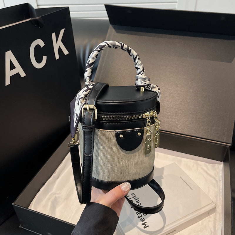 Fashionable Structured Bucket Bag LoungeYard — product view 1