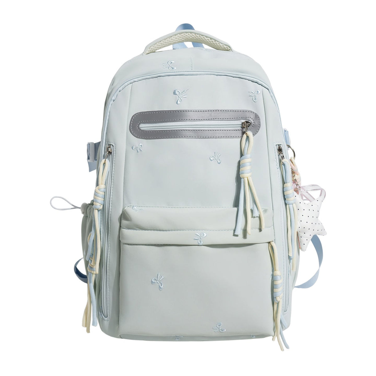 Decorative Floral Embroidered Backpack LoungeYard — product view 5