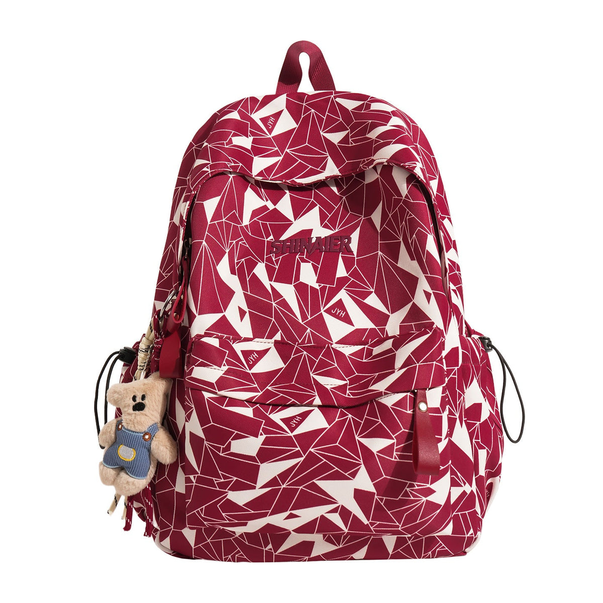 Geometric Pattern Casual Backpack LoungeYard — product view 5
