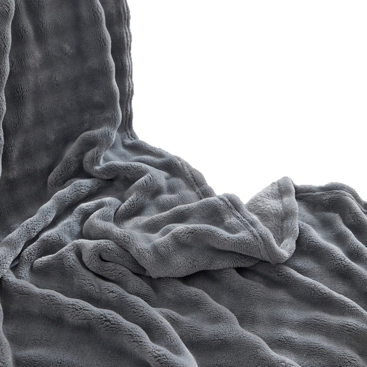 Plush Faux Fur Throw Blanket LoungeYard — product view 5