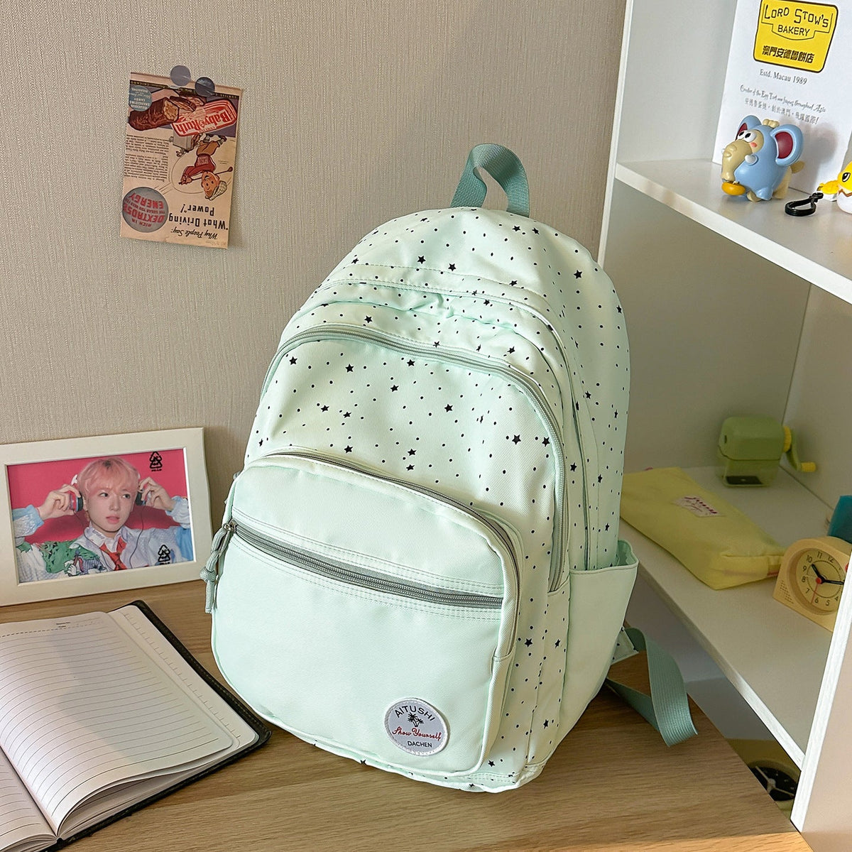 Fun Patterned School Backpack LoungeYard — product view 6