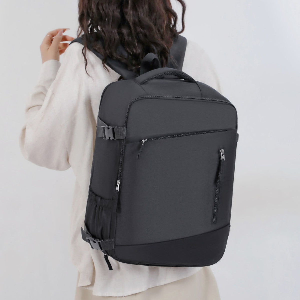 Ergonomic Travel Laptop Backpack LoungeYard — product view 2