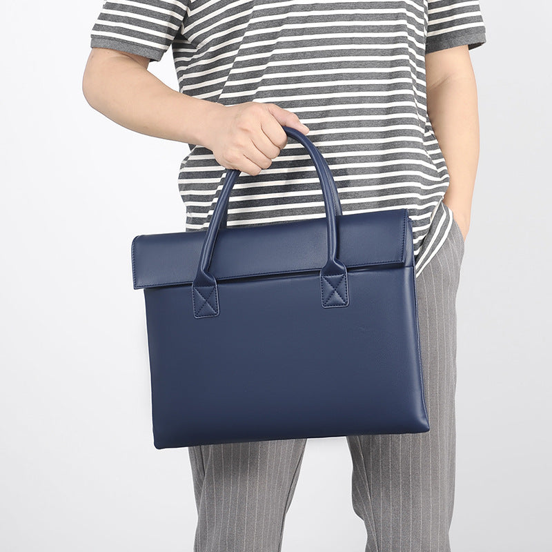 Elegant Briefcase with Structured Design LoungeYard — product view 4