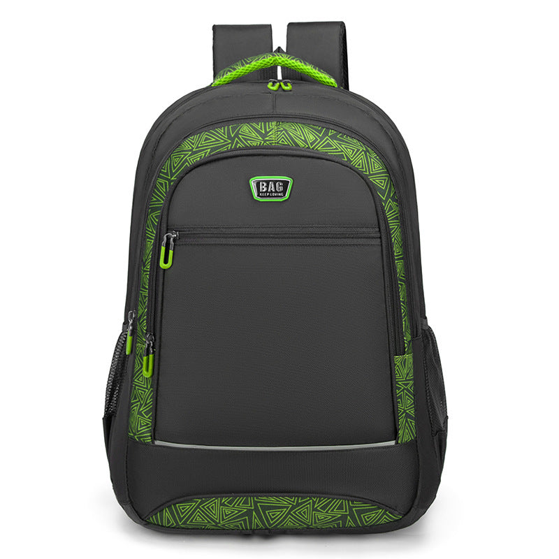 Versatile Geometric Pattern Travel Backpack — product view 2