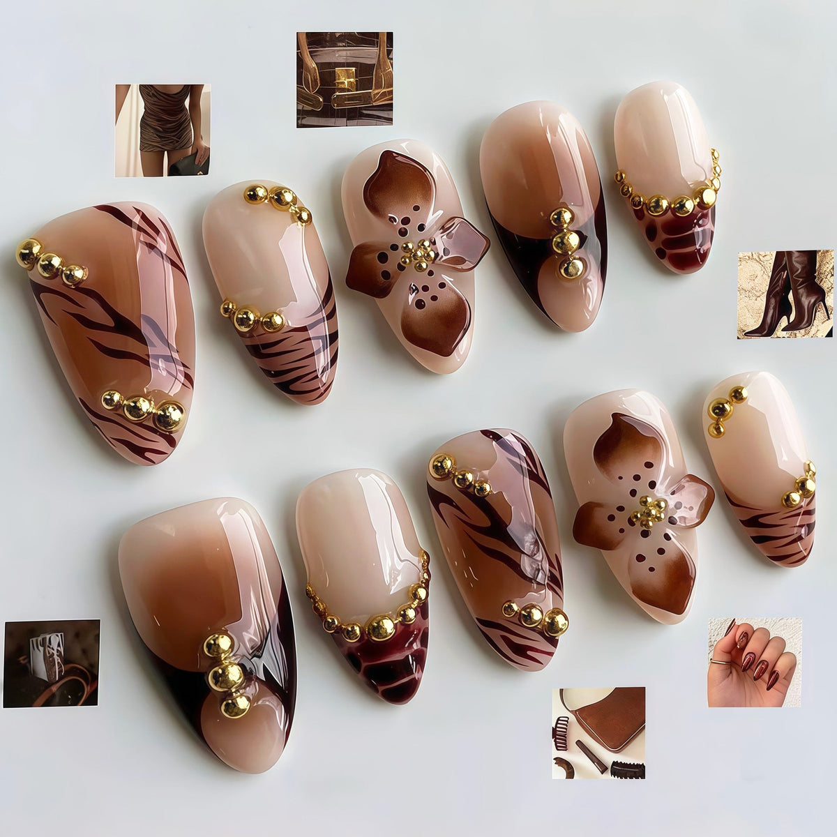 Artistic Decorative Press-On Nail Kit — product view 1