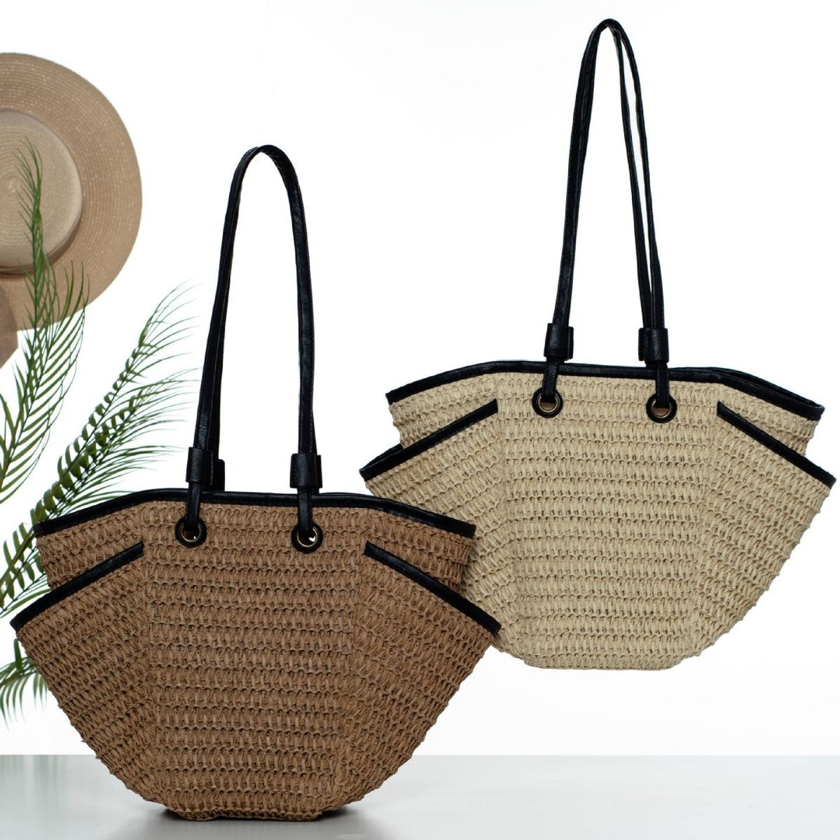 Stylish and Functional Straw Bag LoungeYard — product view 1