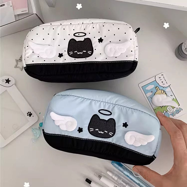 Cute Cat-Themed Multi-Functional Pouch — product view 2