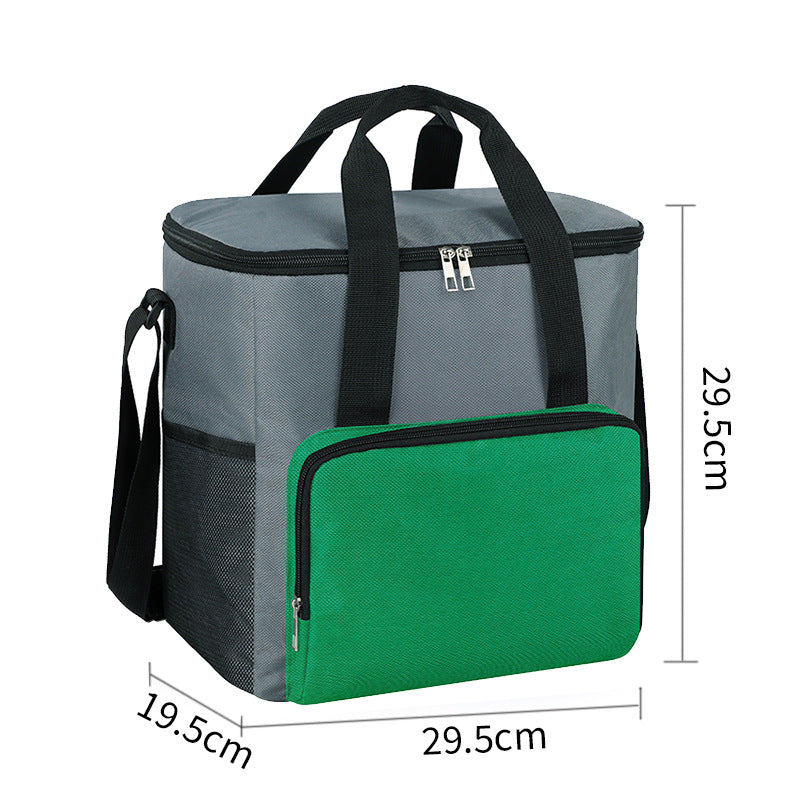 Women's insulated cooler bag with practical stowable carrying strap LoungeYard — product view 5