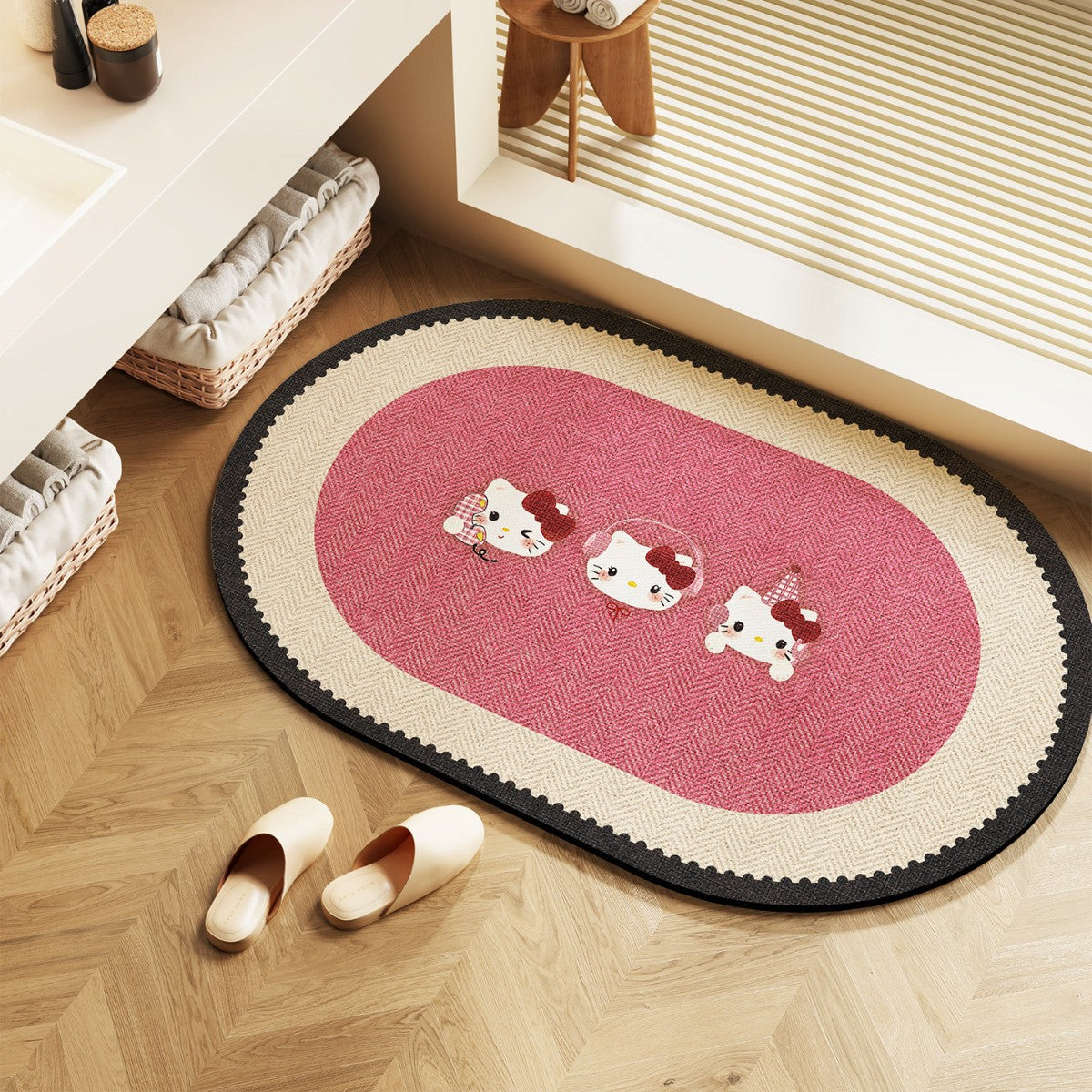 Elegant Decorative Bathroom Mat for Home — product view 7