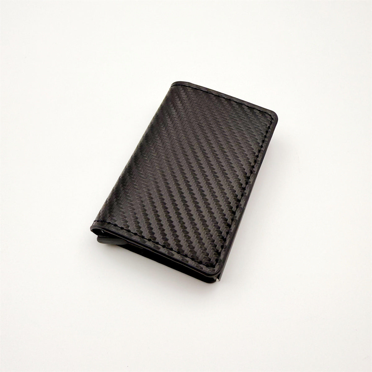 Slim RFID-Blocking Automatic Card Eject Leather Wallet LoungeYard — product view 7