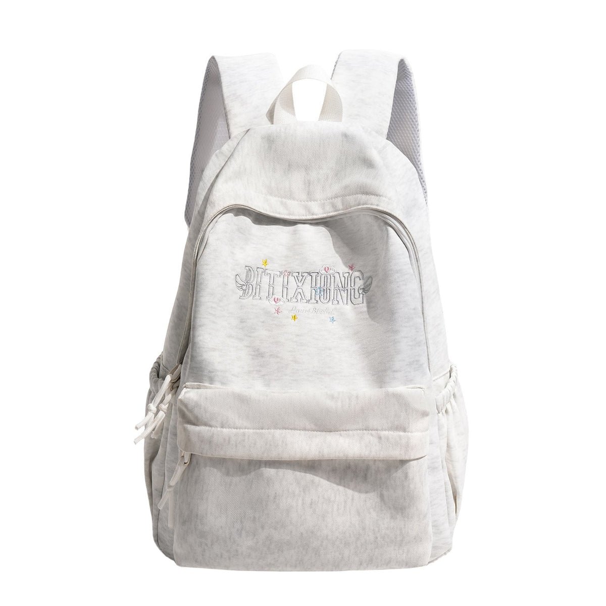 Casual Canvas Backpack with Keychain LoungeYard — product view 5