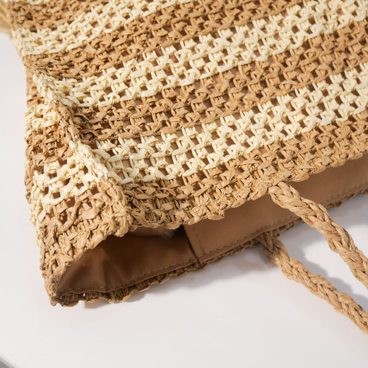 Stylish Macrame Shopping Bag LoungeYard — product view 4