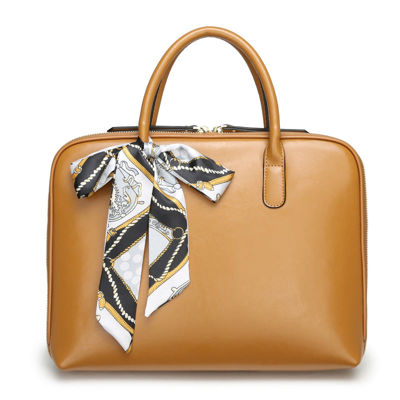 Elegant Handbag with Fashionable Scarf LoungeYard — product view 1