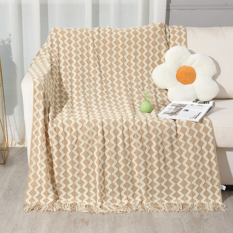 Ladies decorative throw blanket LoungeYard — product view 6