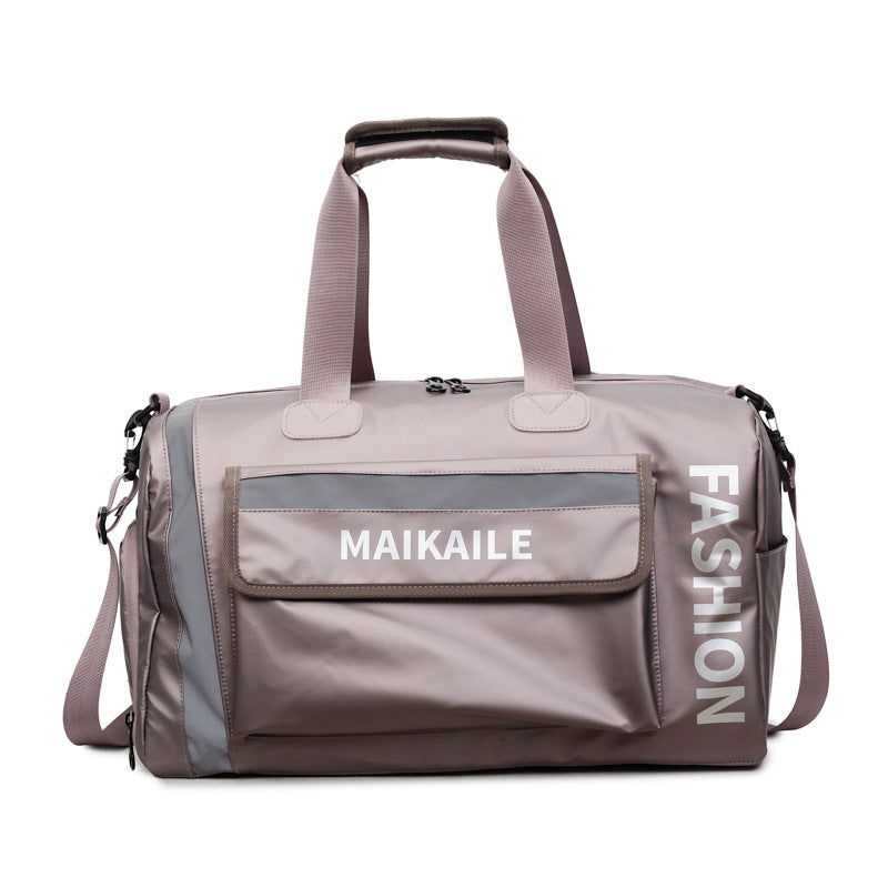 Sporty Duffel Bag With Comprehensive Organization Options LoungeYard — product view 4