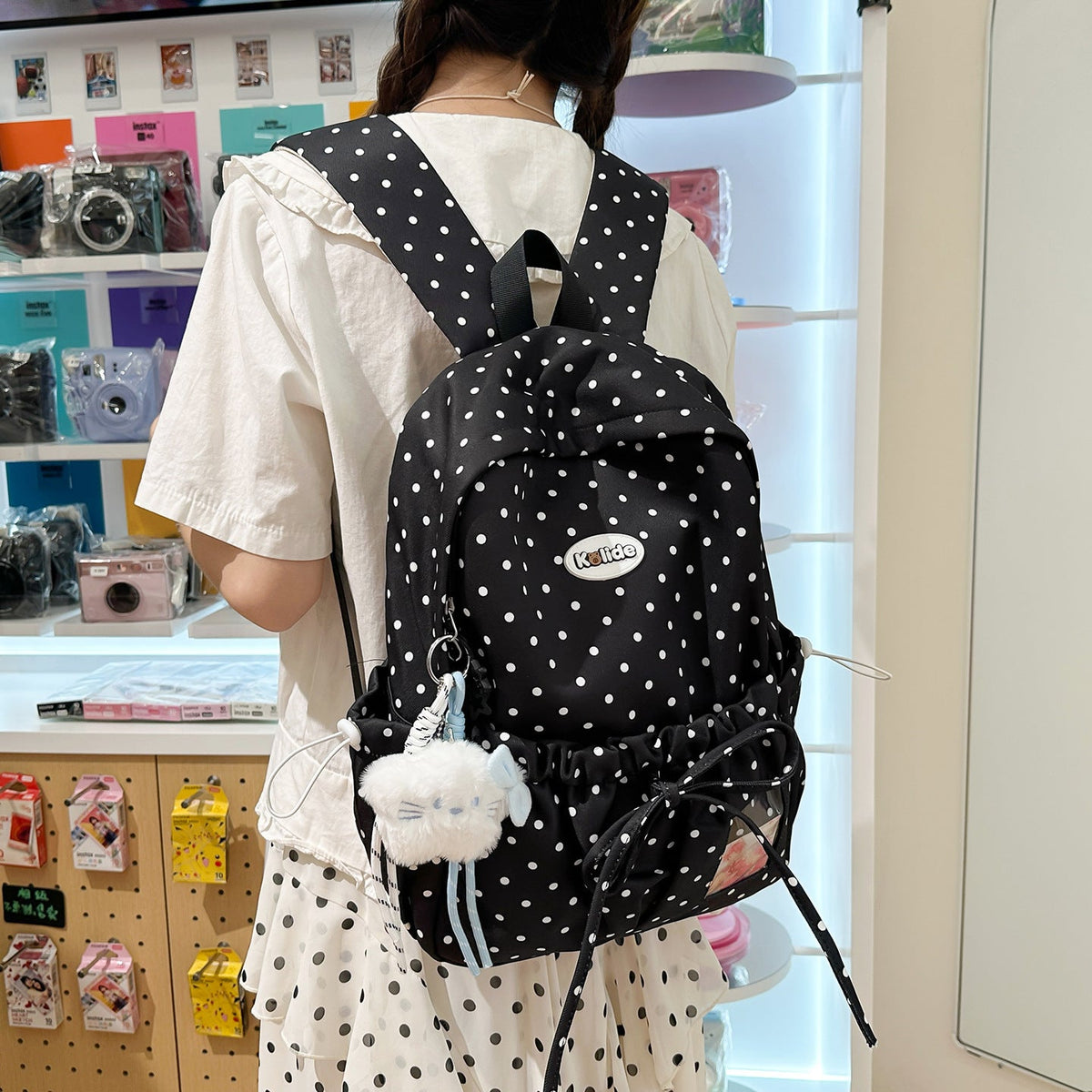Cute Animal-Themed School Backpack LoungeYard — product view 5