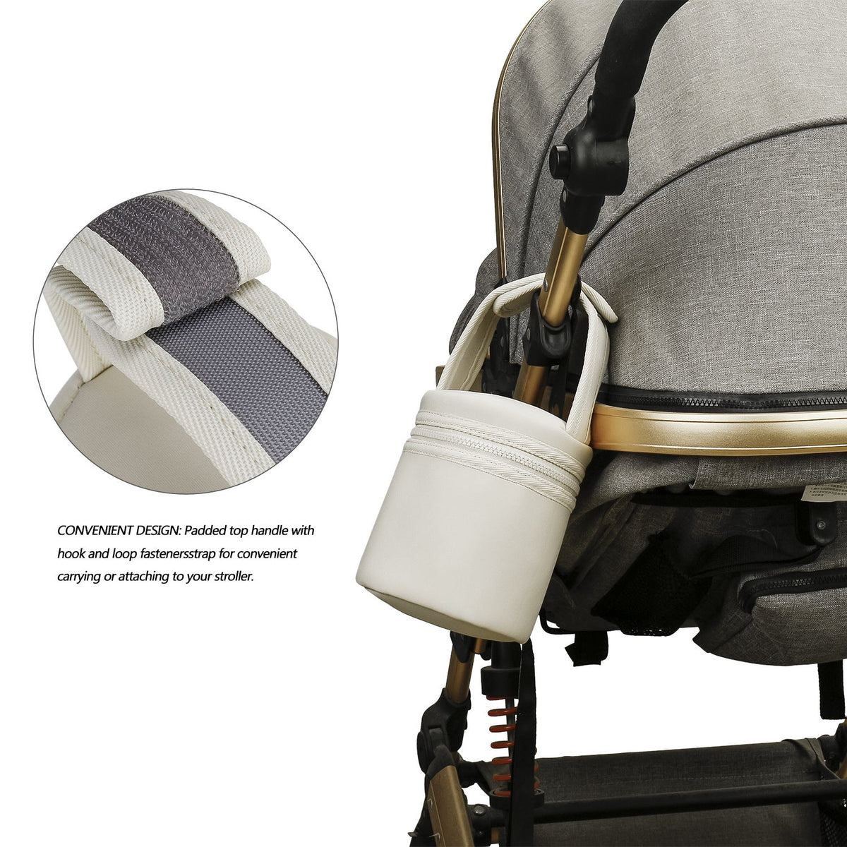 Cooler bag with insulating lining LoungeYard — product view 3