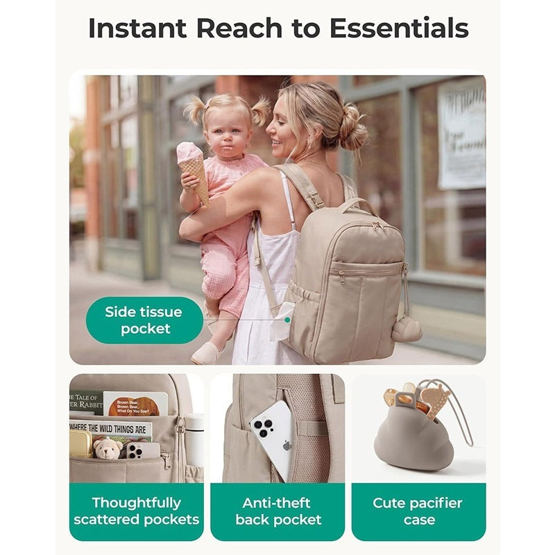 Versatile Travel Backpack LoungeYard — product view 3