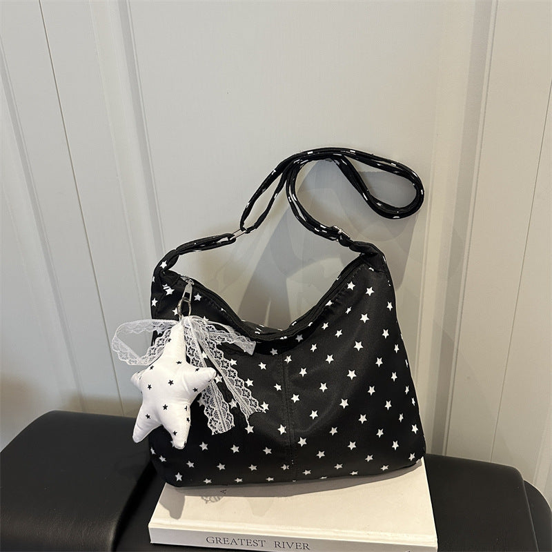 Starry Print Shoulder Bag — product view 4