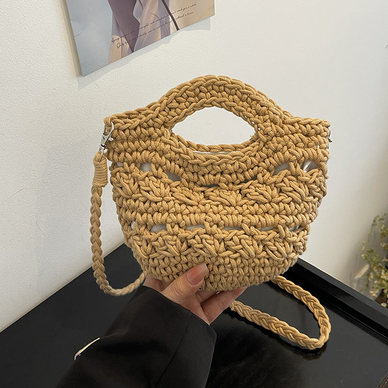 Handmade Crochet Handbag LoungeYard — product view 3