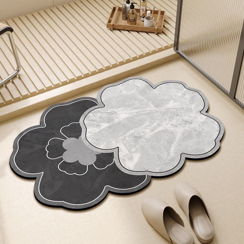 Decorative Flower-Shaped Bath Mat — product view 3