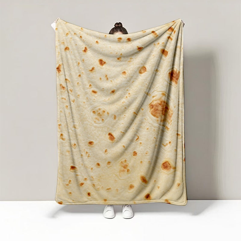 Fun Tortilla-Designed Fleece Blanket — product view 7